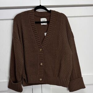 A&F Cameron Seed Stitch Cardigan